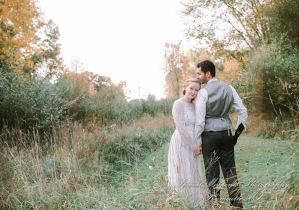 Anna & Jesus at Home Wedding & Reception Chelsea MI wedding photograph