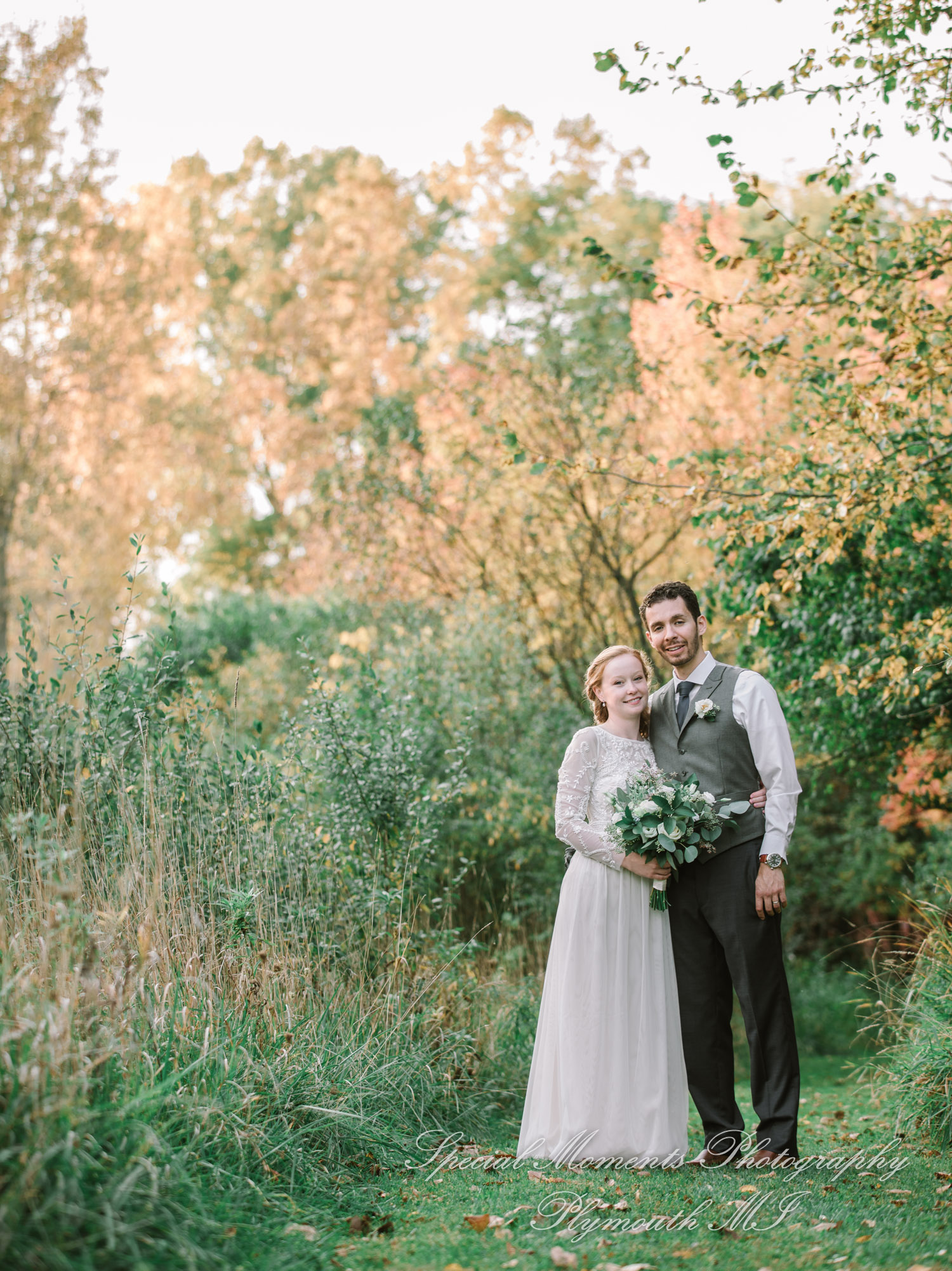 Anna & Jesus at Home Wedding & Reception Chelsea MI wedding photograph