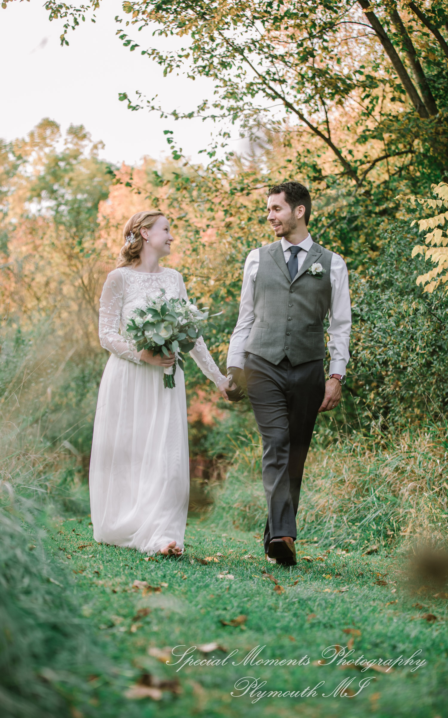 Anna & Jesus at Home Wedding & Reception Chelsea MI wedding photograph