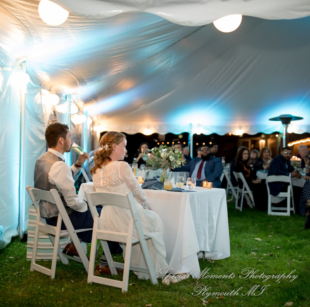 Anna & Jesus at Home Wedding & Reception Chelsea MI wedding photograph