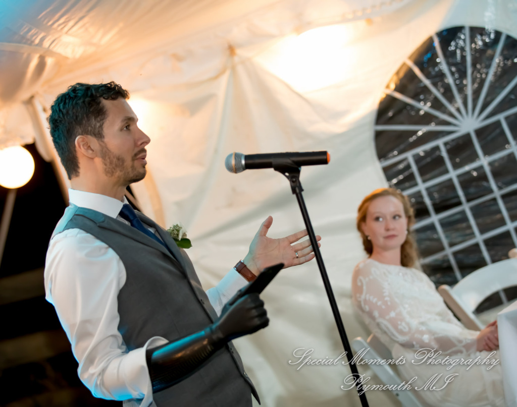 Anna & Jesus at Home Wedding & Reception Chelsea MI wedding photograph