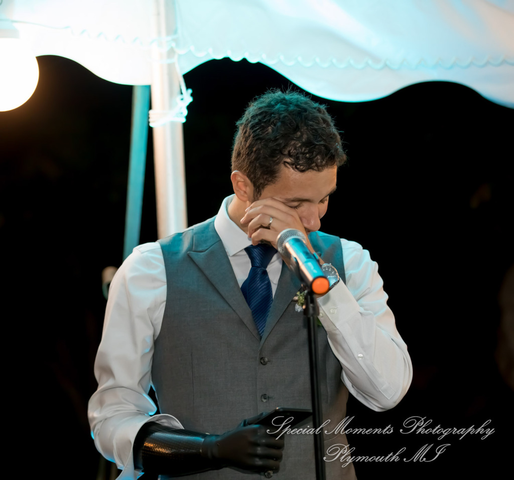 Anna & Jesus at Home Wedding & Reception Chelsea MI wedding photograph