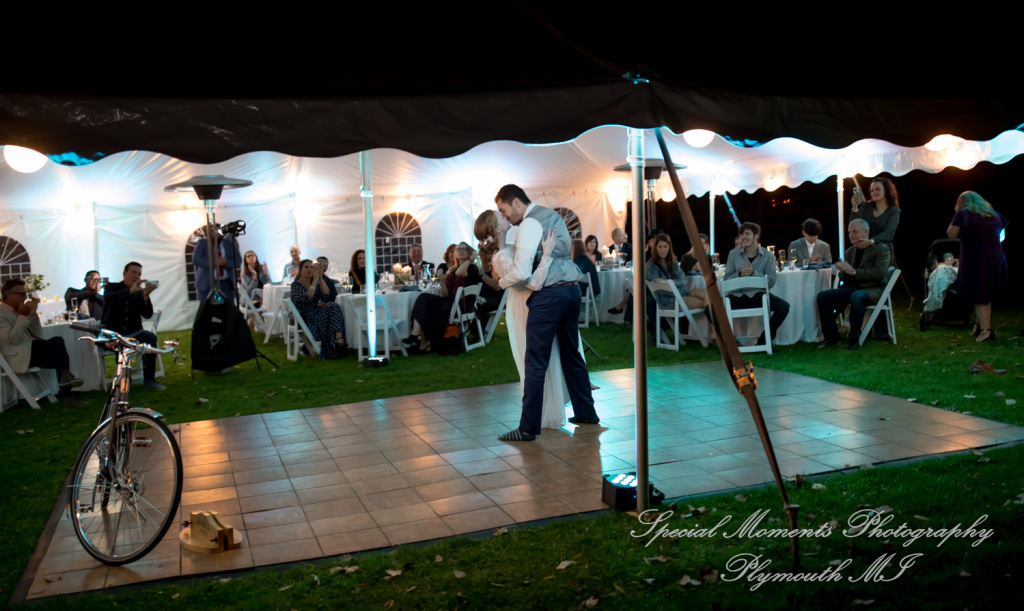 Anna & Jesus at Home Wedding & Reception Chelsea MI wedding photograph