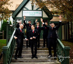 Patricia & Kyle at Canterbury Castle Lake Orion MI wedding photograph