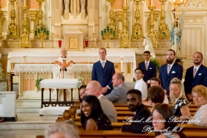 Heidy & Marcin at Sweetest Heart of Mary Church Detroit MI wedding photograph