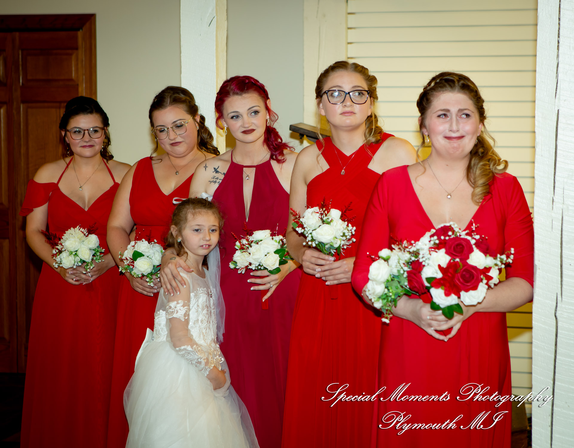 Patricia & Kyle at Canterbury Castle Lake Orion MI wedding photograph