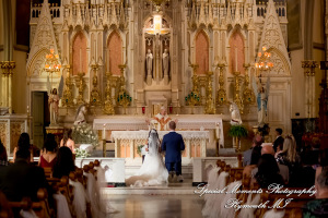 Heidy & Marcin at Sweetest Heart of Mary Church Detroit MI wedding photograph