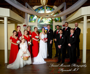 Patricia & Kyle at Canterbury Castle Lake Orion MI wedding photograph