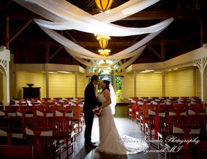 Patricia & Kyle at Canterbury Castle Lake Orion MI wedding photograph