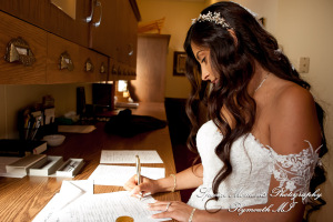 Heidy & Marcin at Sweetest Heart of Mary Church Detroit MI wedding photograph