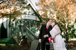 Patricia & Kyle at Canterbury Castle Lake Orion MI wedding photograph