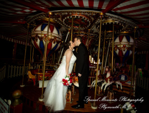 Patricia & Kyle at Canterbury Castle Lake Orion MI wedding photograph