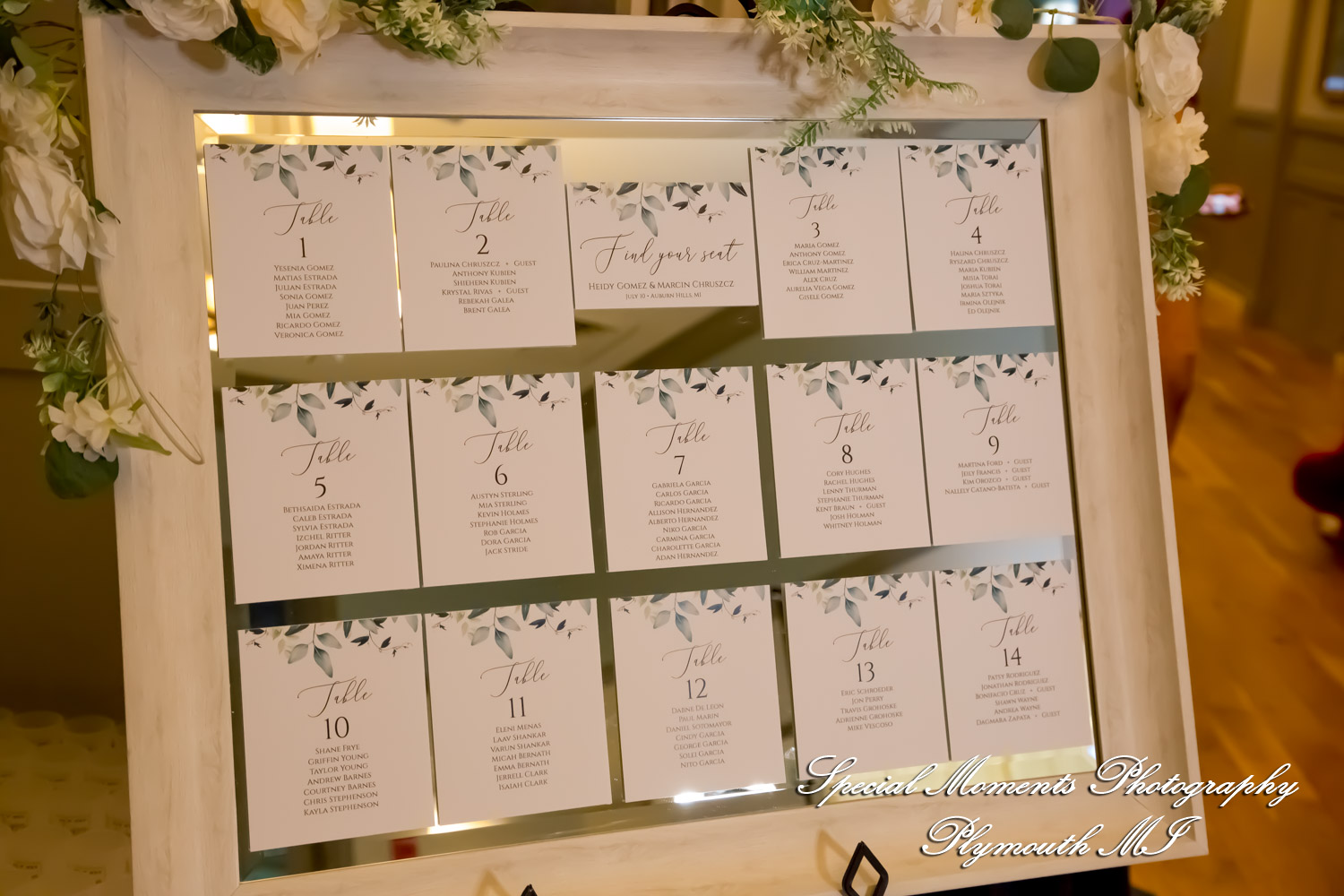 Heidy & Marcin at 2Gather Elegant Event Venue Auburn Hills MI wedding photograph