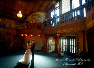 Patricia & Kyle at Canterbury Castle Lake Orion MI wedding photograph