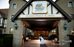 Patricia & Kyle at Canterbury Castle Lake Orion MI wedding photograph