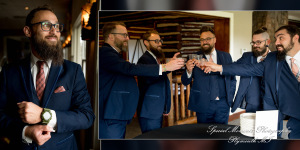 Matthew & Jordan Fox Hills Golf & Banquet Center Plymouth MI wedding album photograph