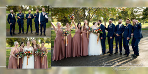 Matthew & Jordan Fox Hills Golf & Banquet Center Plymouth MI wedding album photograph