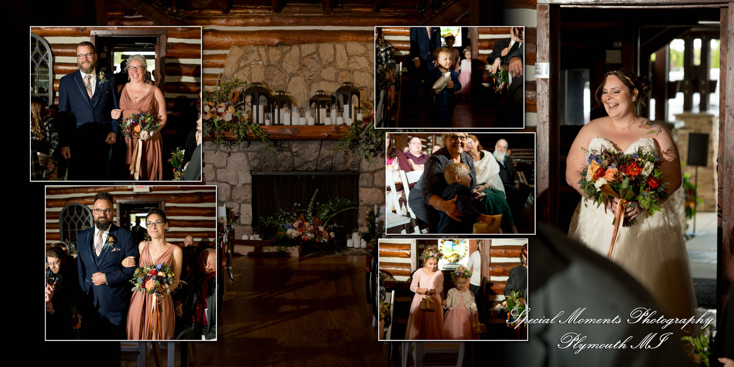 Matthew & Jordan Fox Hills Golf & Banquet Center Plymouth MI wedding album photograph