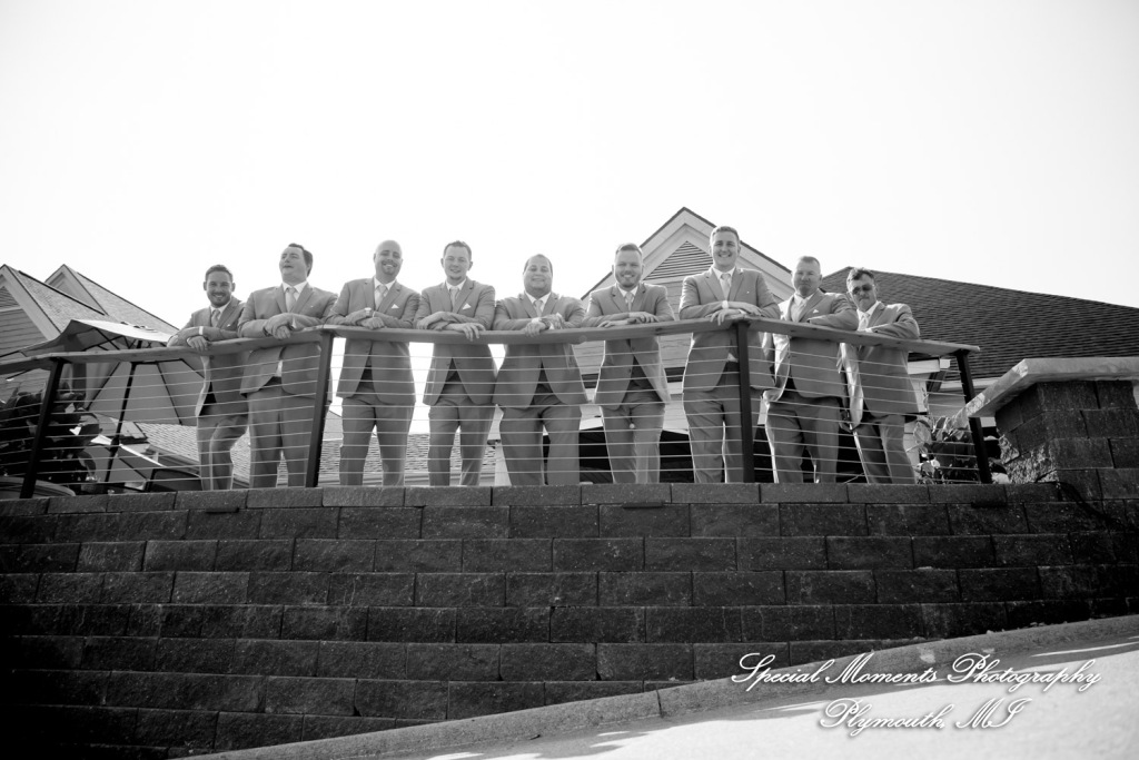 Raechelle & Dalton at Polo Fields Golf & County Club - Ann Arbor MI wedding photograph
