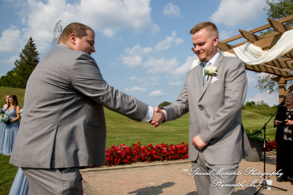 Raechelle & Dalton at Polo Fields Golf & County Club - Ann Arbor MI wedding photograph