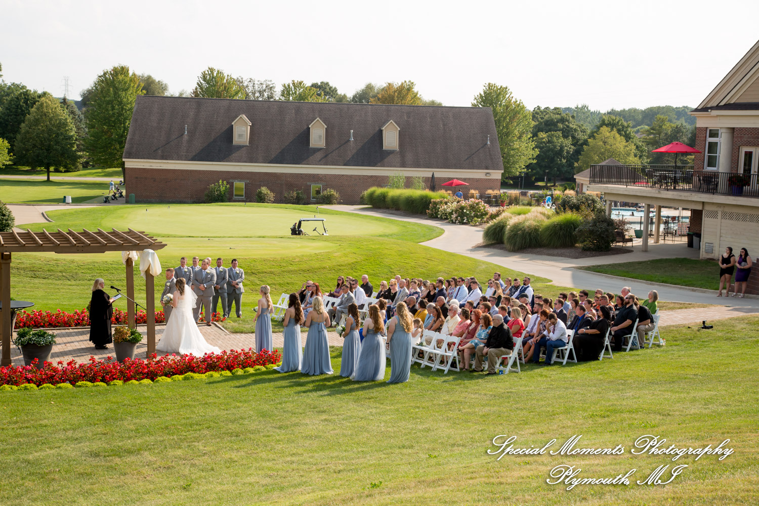 Raechelle & Dalton at Polo Fields Golf & County Club - Ann Arbor MI wedding photograph