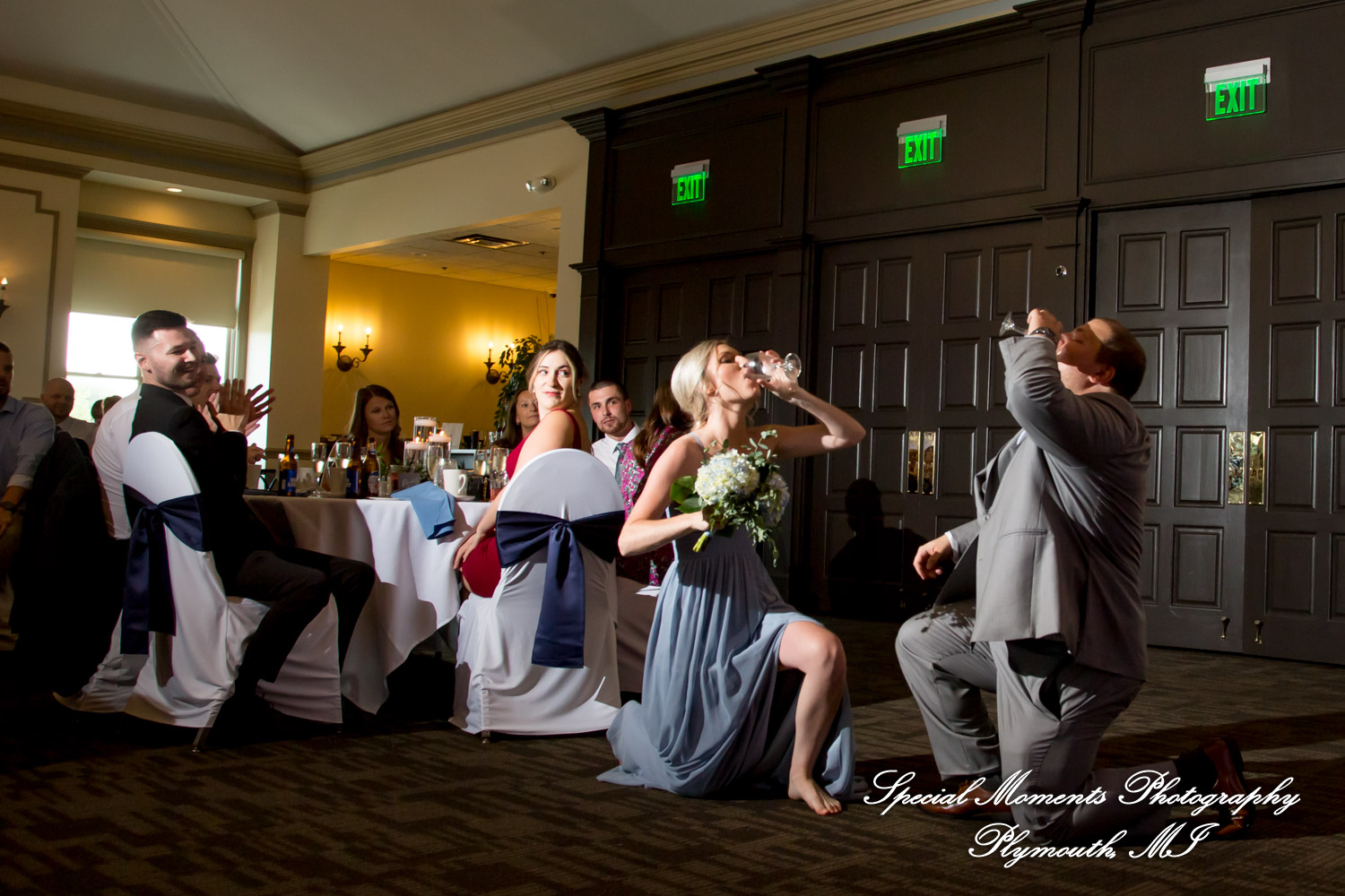 Raechelle & Dalton at Polo Fields Golf & County Club - Ann Arbor MI wedding photograph