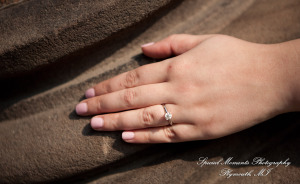 Jennifer & Joshua at Law Quad Ann Arbor MI Engagement wedding photograph