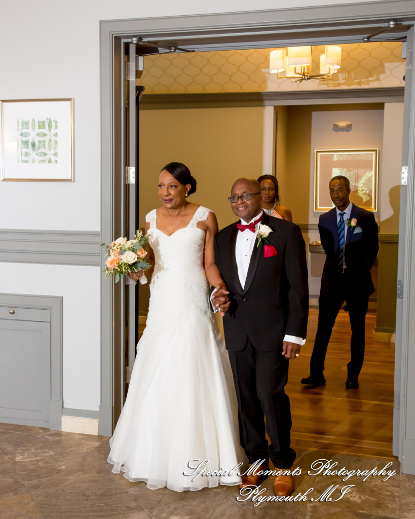 Yolette & Jean-Luc at II Gather More Auburn Hills MI wedding photograph