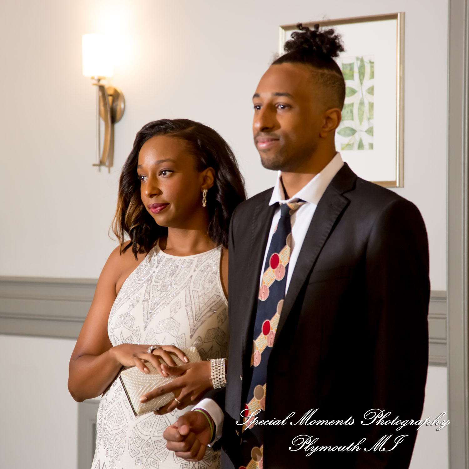 Yolette & Jean-Luc at II Gather More Auburn Hills MI wedding photograph