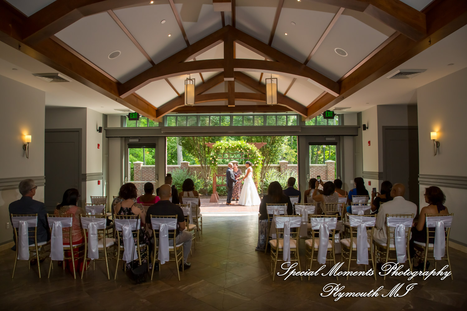 Yolette & Jean-Luc at II Gather More Auburn Hills MI wedding photograph
