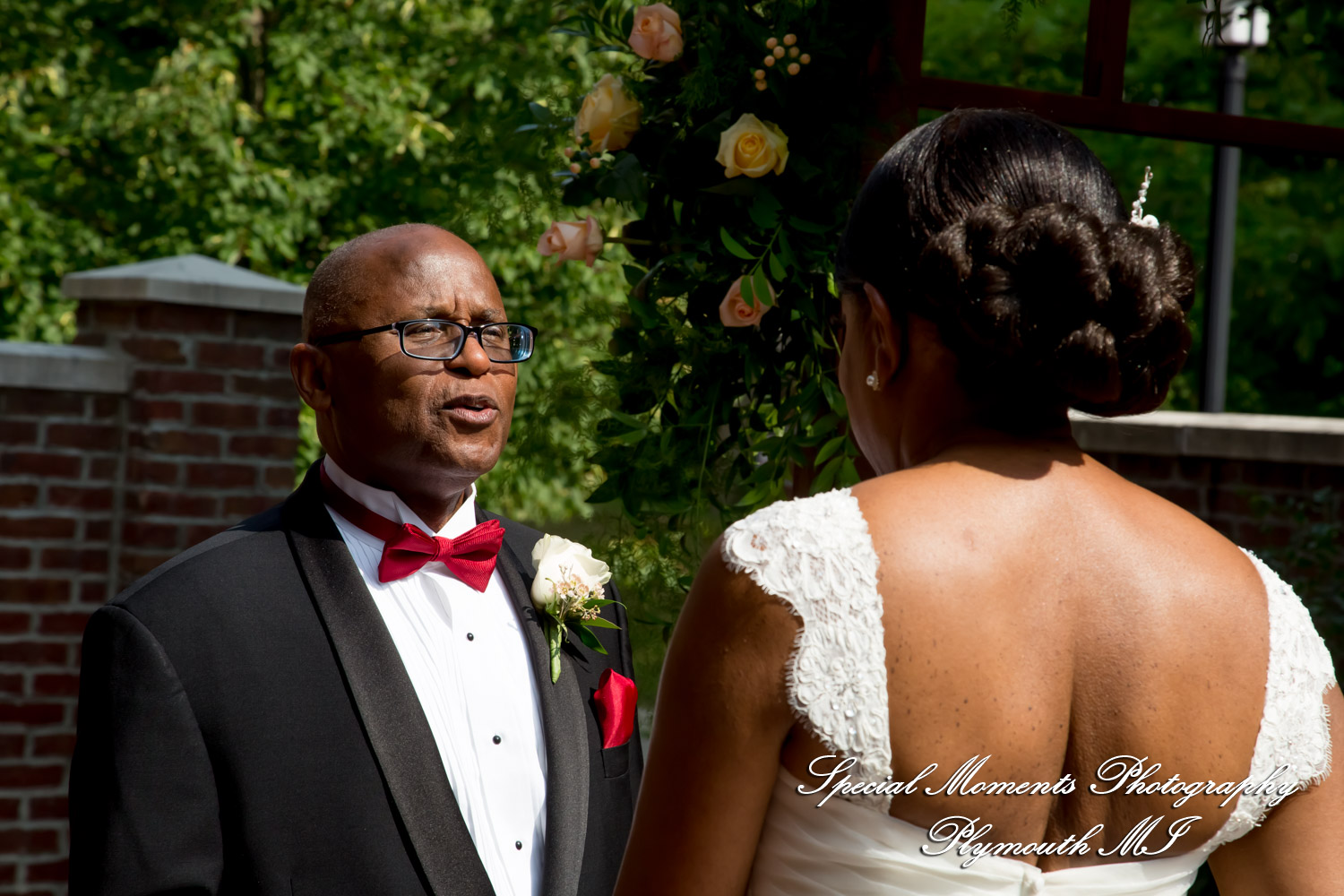 Yolette & Jean-Luc at II Gather More Auburn Hills MI wedding photograph
