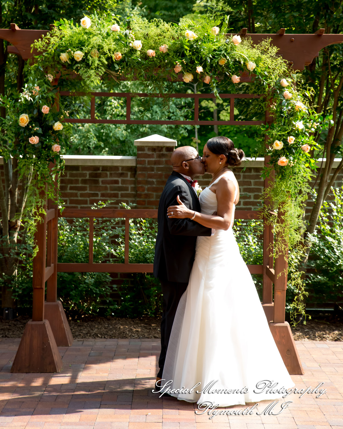 Yolette & Jean-Luc at II Gather More Auburn Hills MI wedding photograph