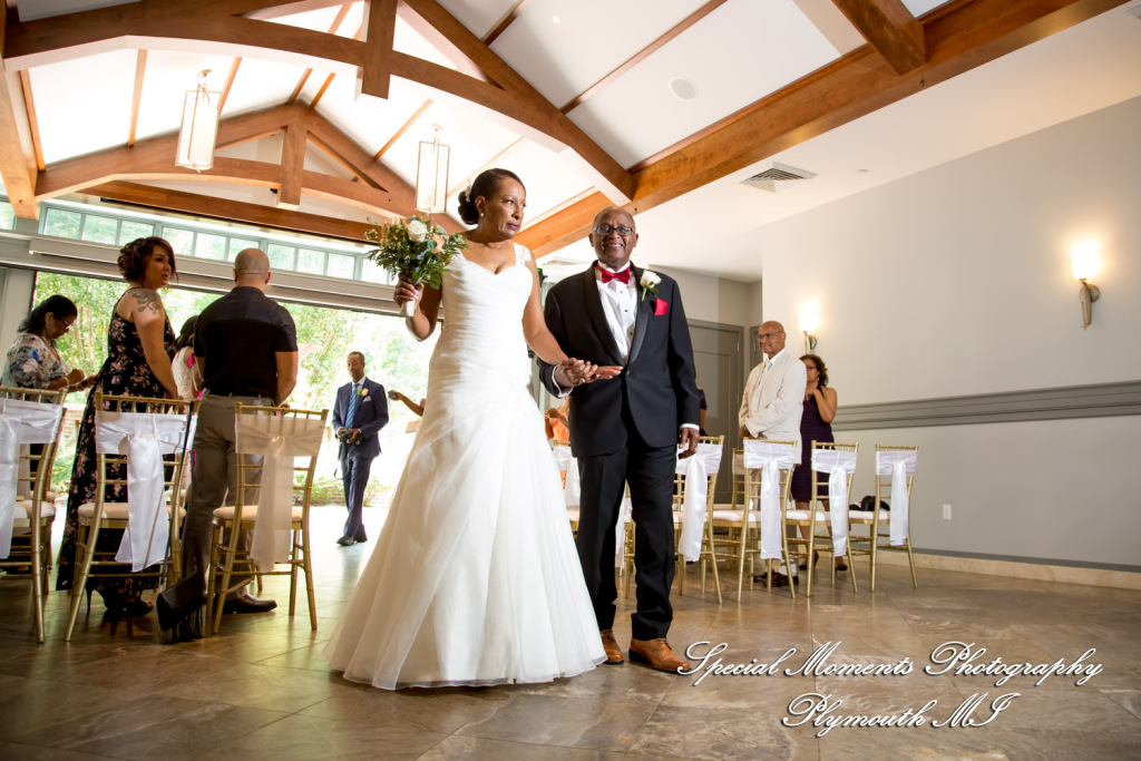 Yolette & Jean-Luc at II Gather More Auburn Hills MI wedding photograph