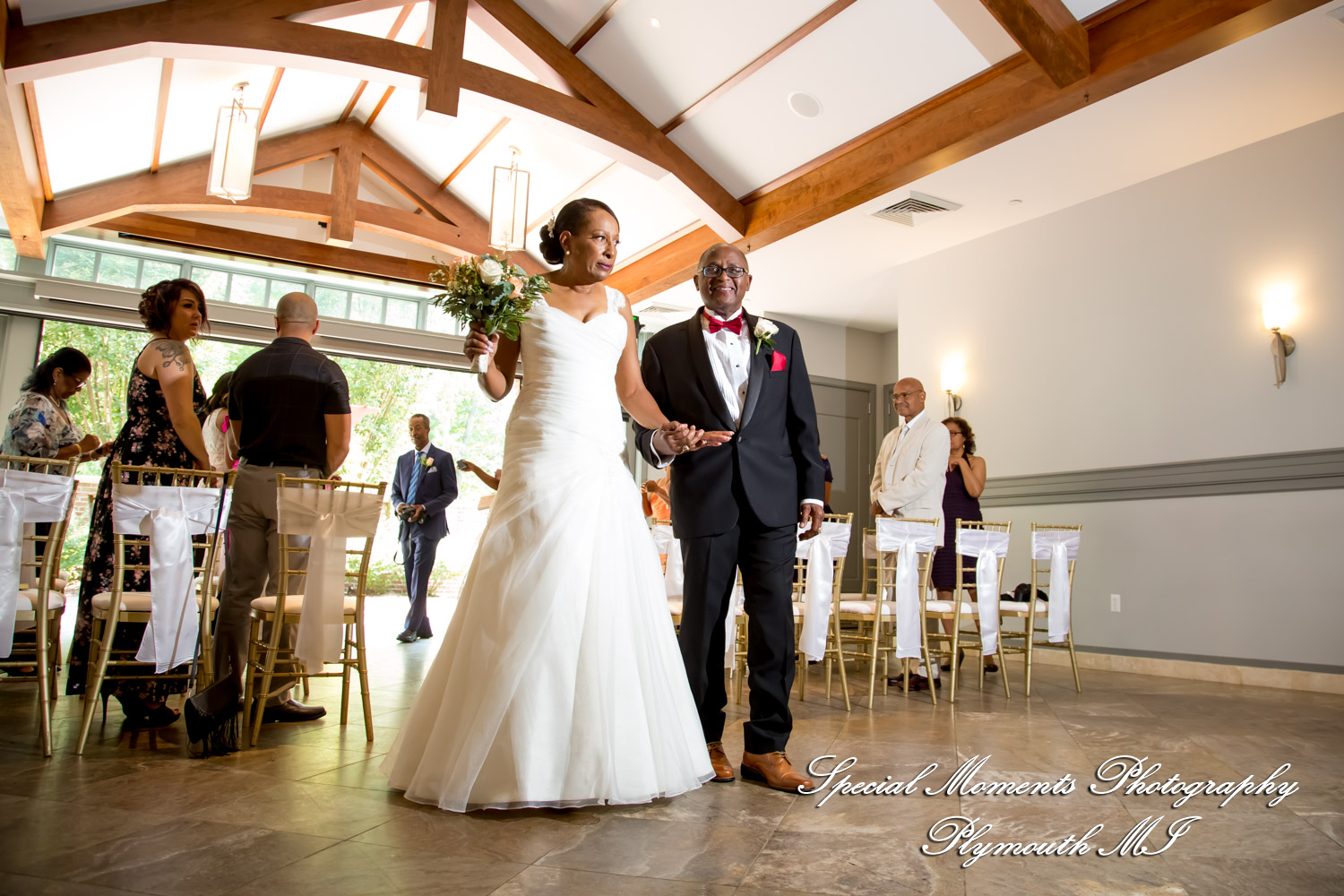 Yolette & Jean-Luc at II Gather More Auburn Hills MI wedding photograph