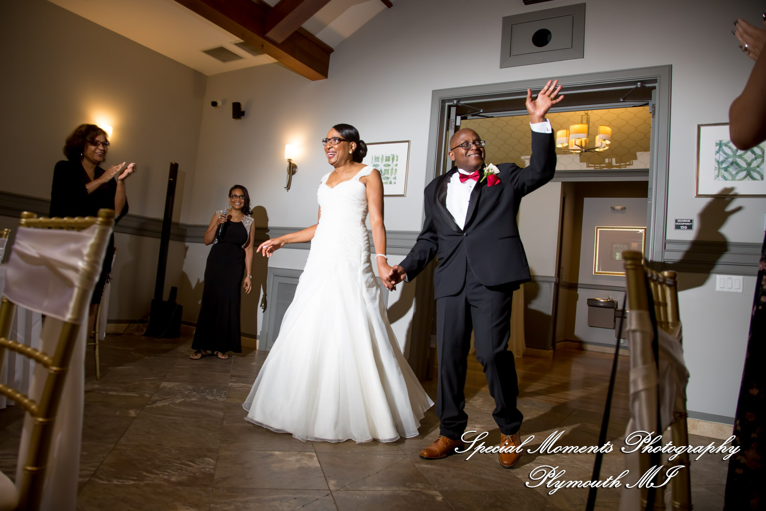 Yolette & Jean-Luc at II Gather More Auburn Hills MI wedding photograph