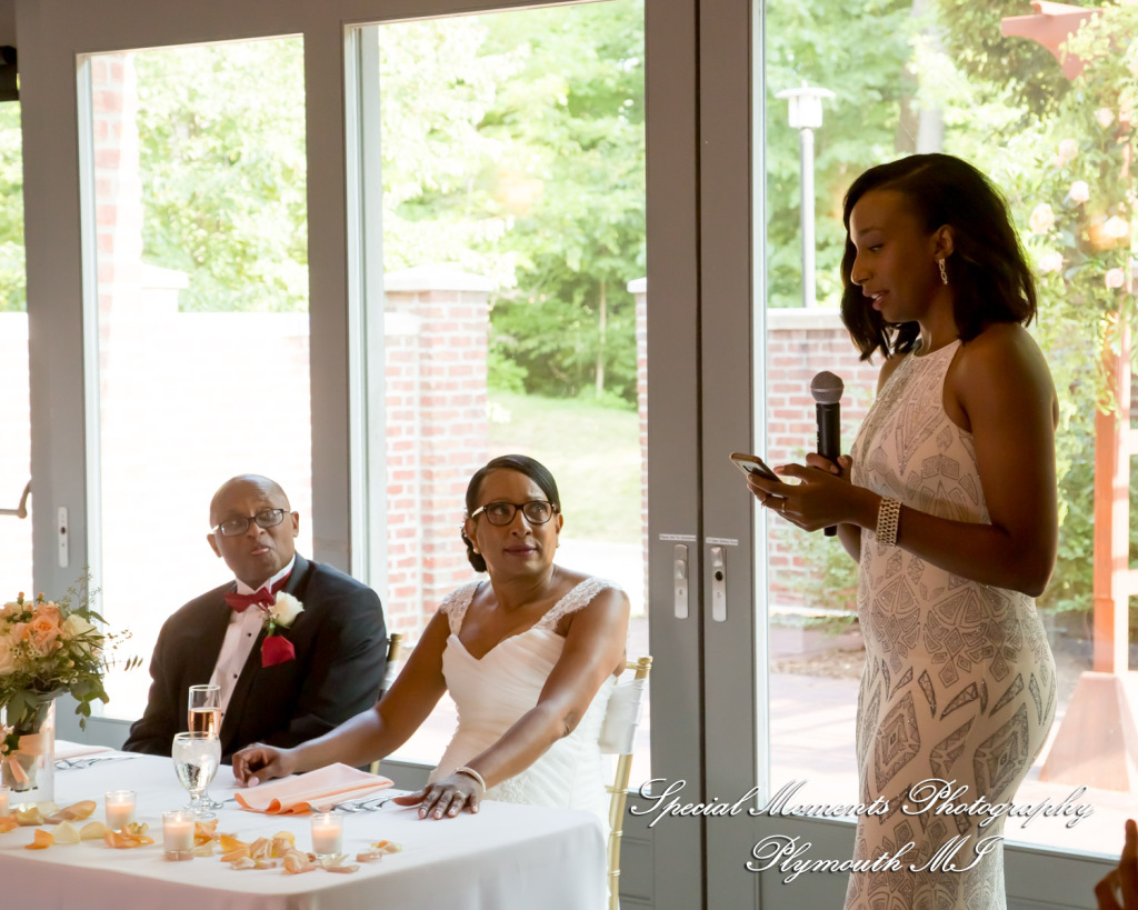 Yolette & Jean-Luc at II Gather More Auburn Hills MI wedding photograph