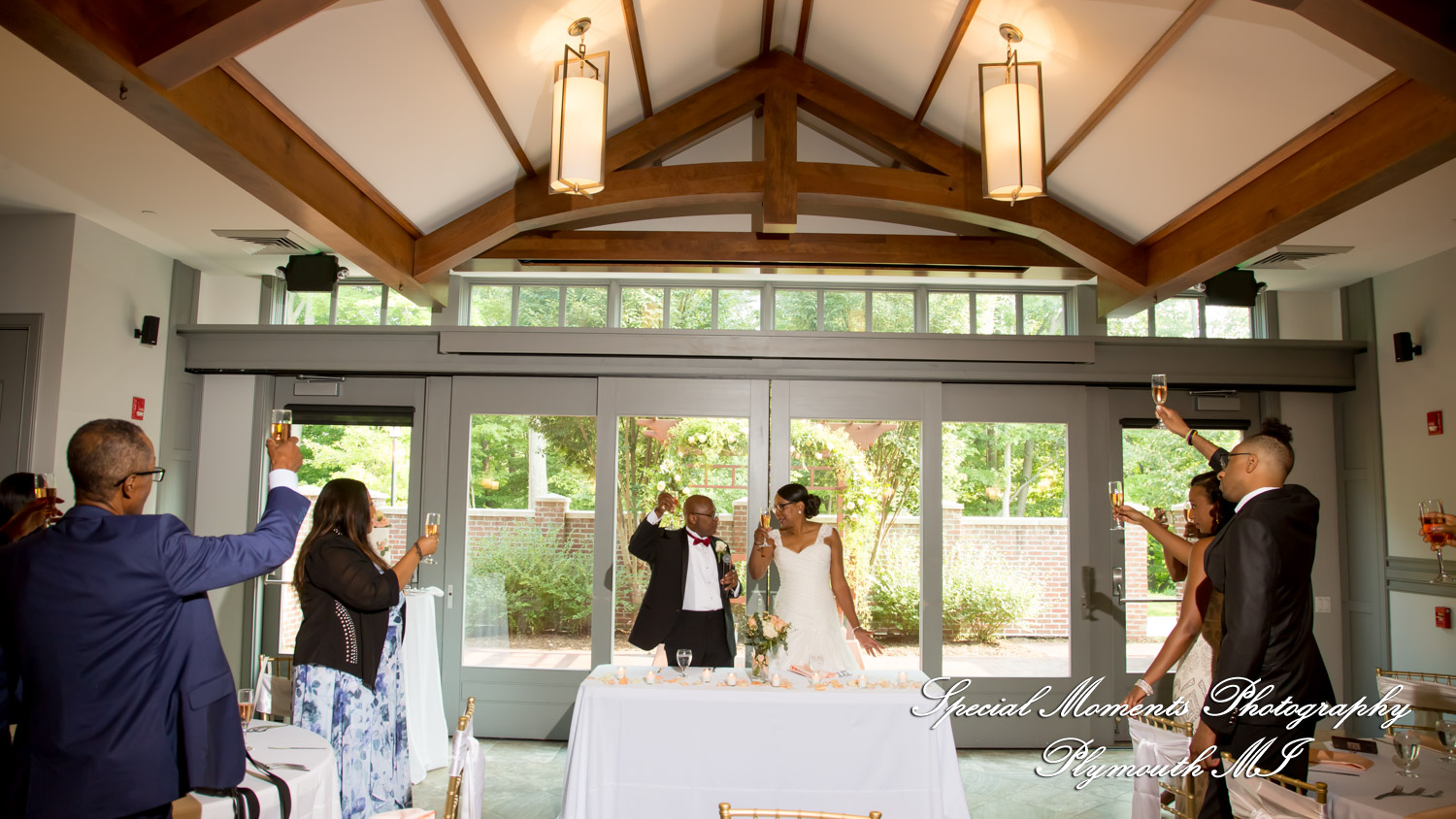 Yolette & Jean-Luc at II Gather More Auburn Hills MI wedding photograph