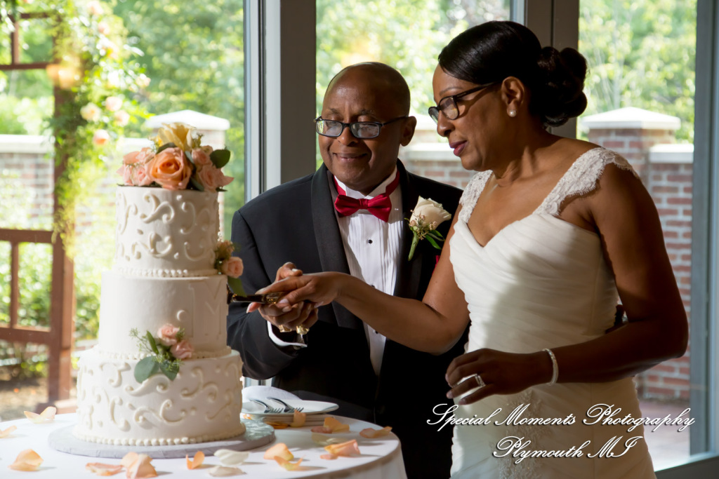Yolette & Jean-Luc at II Gather More Auburn Hills MI wedding photograph
