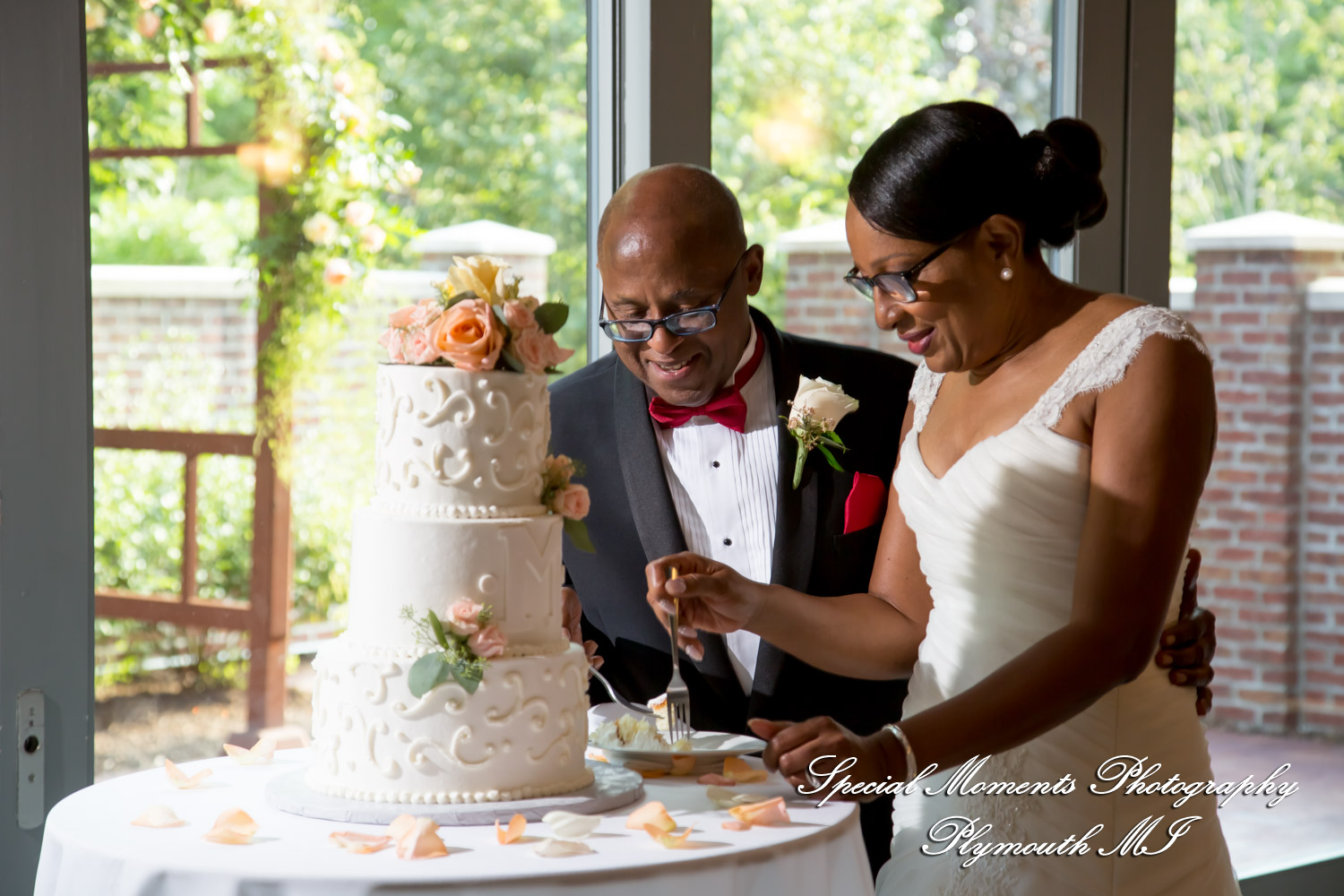 Yolette & Jean-Luc at II Gather More Auburn Hills MI wedding photograph
