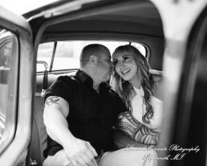 Laura & Mark at M1 Concourse Pontiac MI wedding photograph