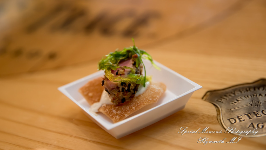 Laura & Mark at M1 Concourse Pontiac MI wedding photograph