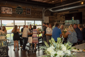 Laura & Mark at M1 Concourse Pontiac MI wedding photograph
