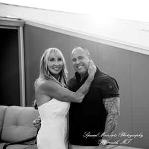 Laura & Mark at M1 Concourse Pontiac MI wedding photograph