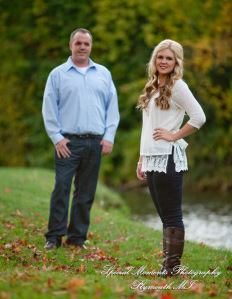 Hines Park Northville MI engagement photograph