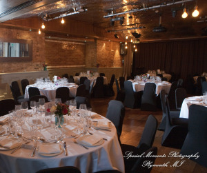 Ashley & Randall Century Club London England wedding photograph