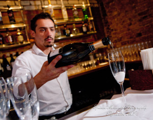 Ashley & Randall Century Club London England wedding photograph