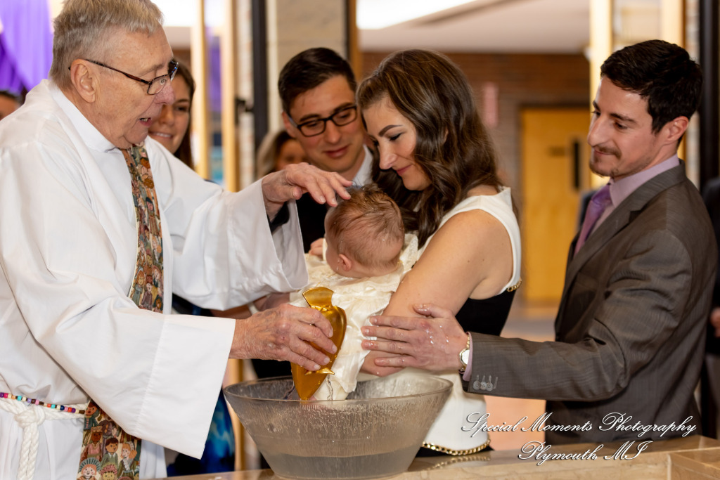 St. James the Greater Novi MI baptism photograph