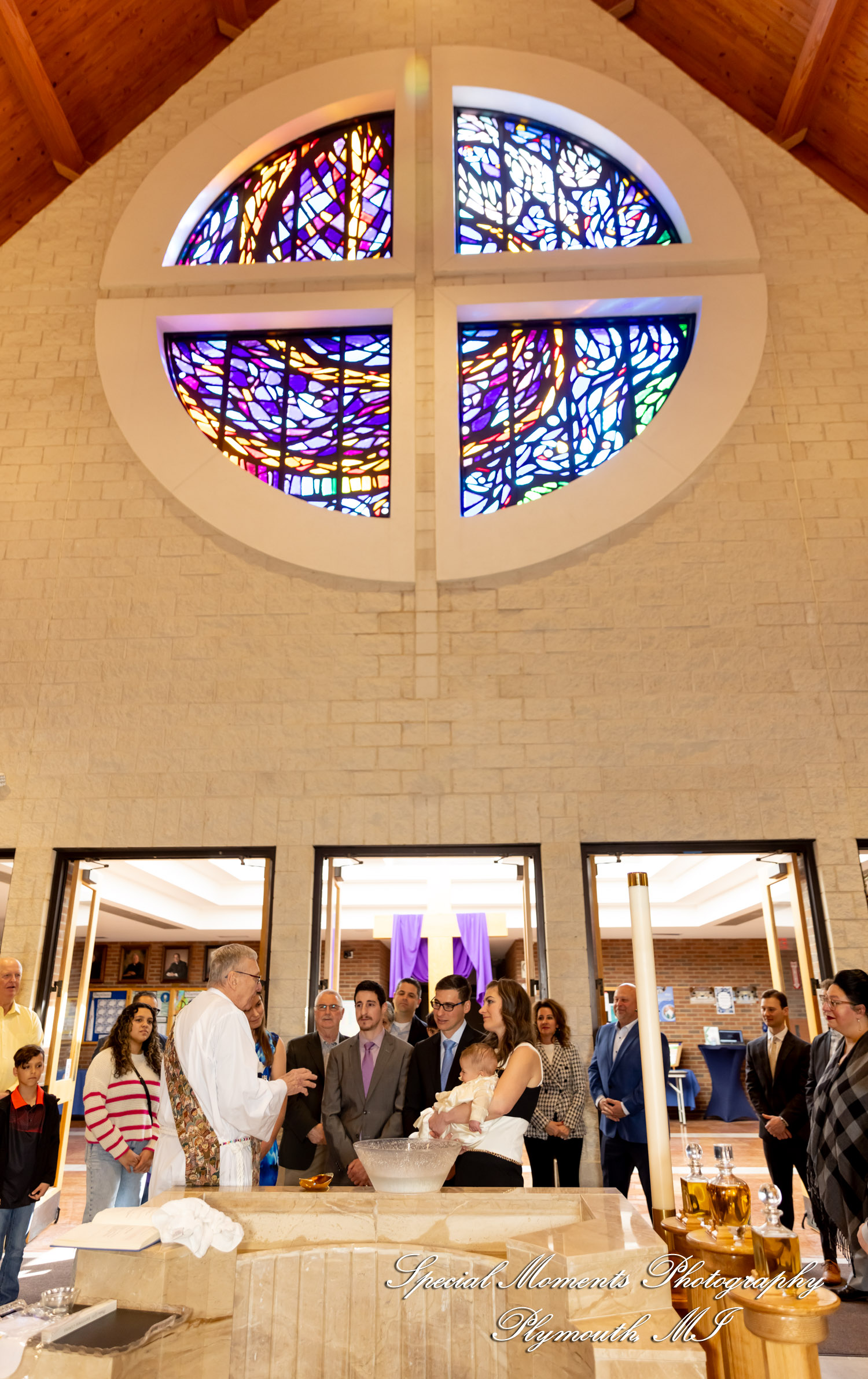 St. James the Greater Novi MI baptism photograph