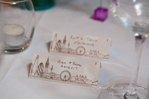 Ashley & Randall Century Club London England wedding photograph