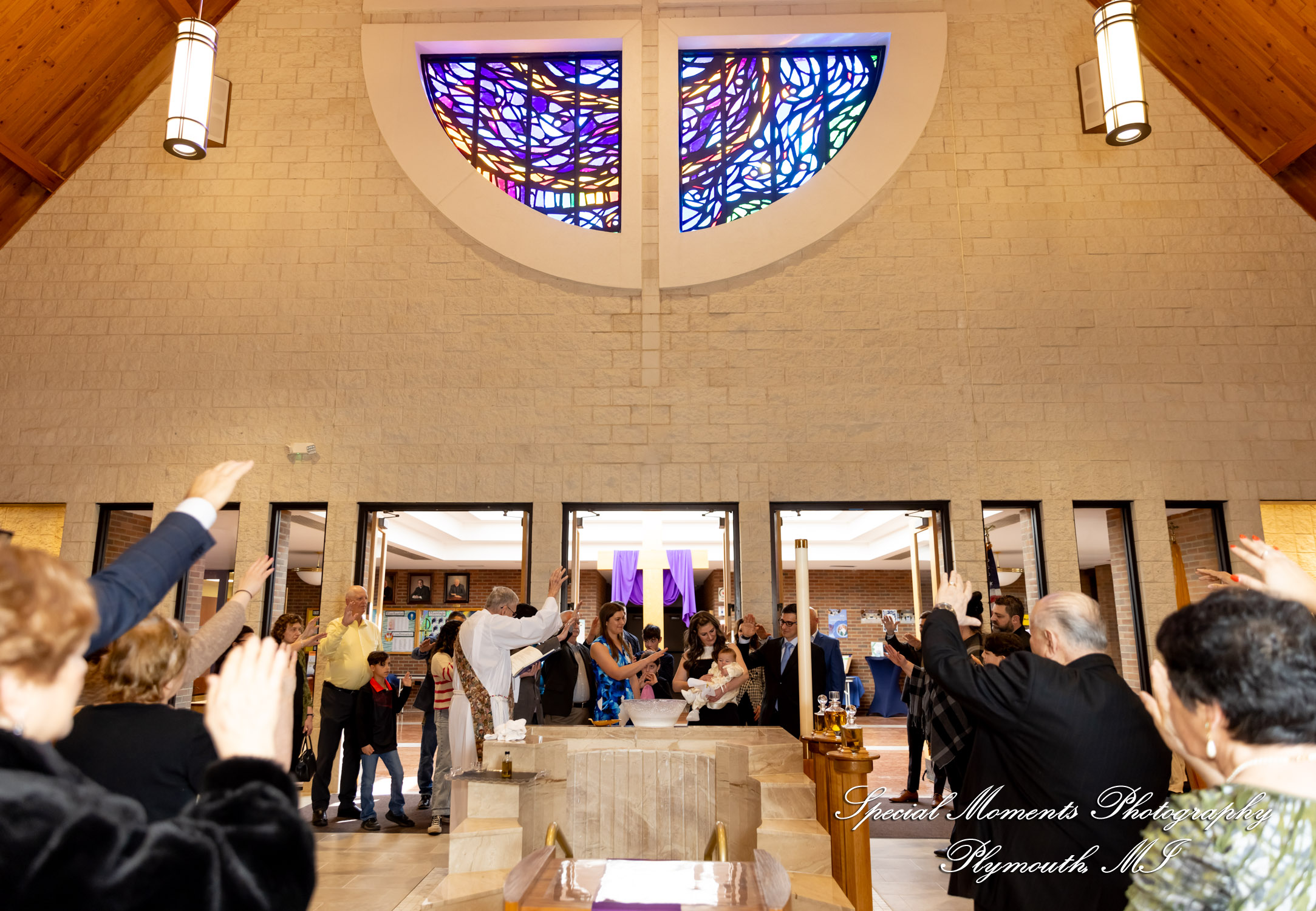 St. James the Greater Novi MI baptism photograph